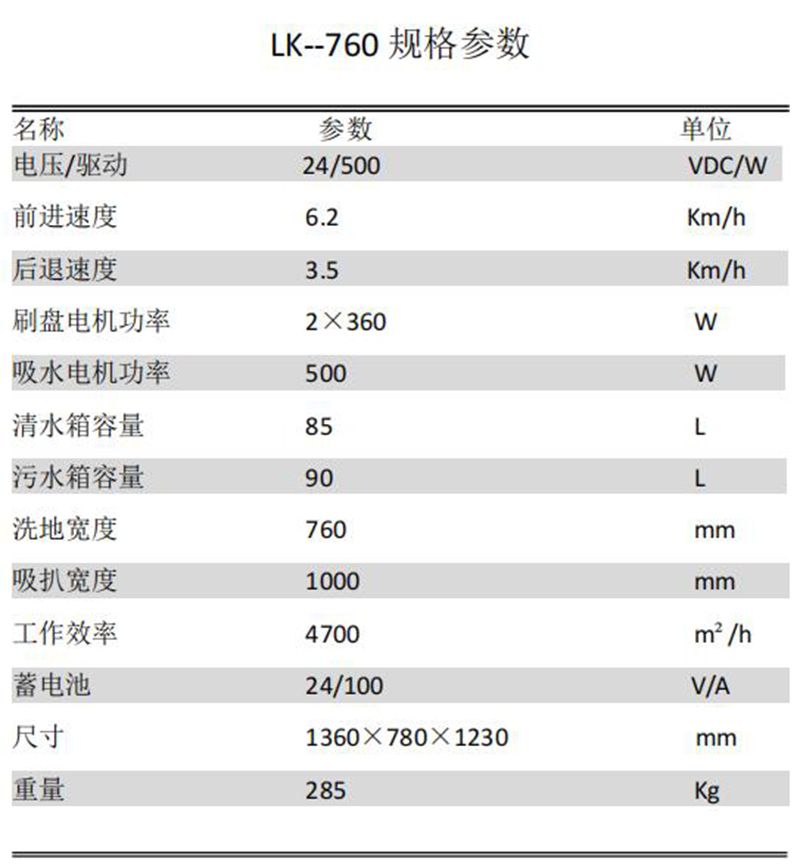 獵客760型洗地機(jī)